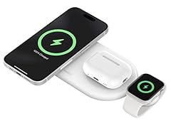 Belkin 3-in-1 Qi2 15W MagSafe Wireless Charging Pad