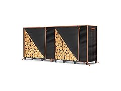 GREENER 8FT Firewood Rack Cover