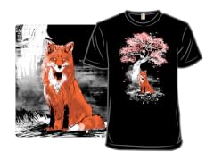 Red Fox Under the Tree