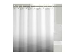 Americanflat 71x74 Wave Grey Ombre Shower Curtain
