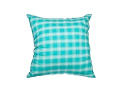 Mint Plaid Throw Pillow-2Pack