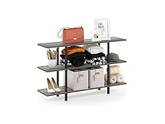 Furinno Turn-N-Tube 3-Tier Wide Display Shelf