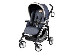 Denim Chambray Pliko Four Stroller