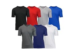3Pk Asst Mens Classic V-Neck T-Shirt