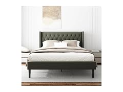 Bed Frame, Upholstered Platform Bed