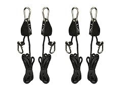 Grow Light Rope Clip Hanger 2-pairs