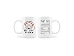 Best Aunt Ever Coffee Mug 2 Pack