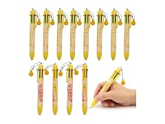 Fun Express Positive Vibes Shuttle Pens Face Charm