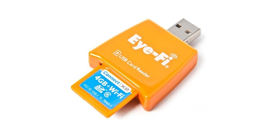 Eye-Fi 4GB or 8GB Wireless Memory Card