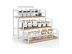 TISEMENT Spice Rack Organizer for Countertop , 3-Tier Spice