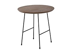 LeisureMod Rossmore Walnut Coffee Table