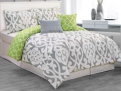 Aubry 5Pc Reversible Oversized Comforter Set
