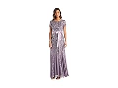 R&M Richards Women's Lavender Gown (10)