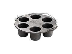 Napoleon Cast Iron Muffin Pan Insert – 6-Compartment Design