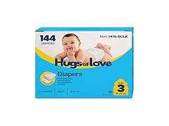 Dynarex Dynarex Hugs-of-Love Diapers Size 3 (16-