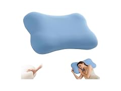 Phent zari Neck Pillow, Side Sleepers