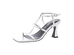 Women's Marc Fisher Silver Sandal (8)