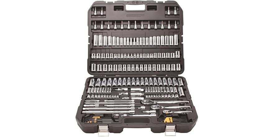 Dewalt DWMT75049 Mechanics Tool Set, SAE and Metric