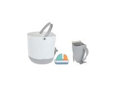 Nuby Bath Essentials Set Whale Tub Caddy