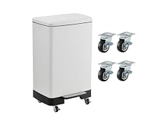 OUTLANE Large 60L Stainless Steel Kitchen Trash Can 