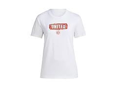 adidas adidas Women's Size MLS Short Sleeve T-Shirt, Whit