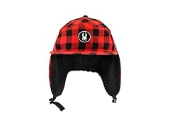 Spyder Kids (L) Mens Sherpa Ear Flap Panel Hat