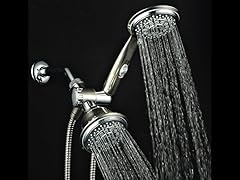 Chrome/Brushed Nickel 30-setting Shower Combo