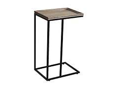 COZAYH Farmhouse End Table with Beaded Edge