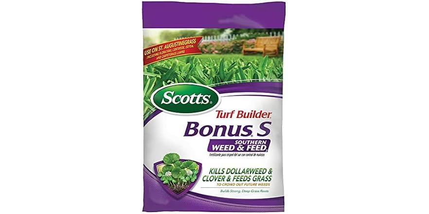 Scotts Turf Builder Bonus S Southern Weed & Feed, 13.79-lb. Bag for $21 + free shipping w/ Prime