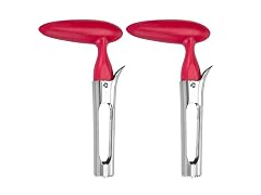 2-Pack: Stainless Steel Fruit Corer