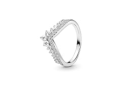PANDORA Princess Wish,Clear CZ Ring (Size 52)
