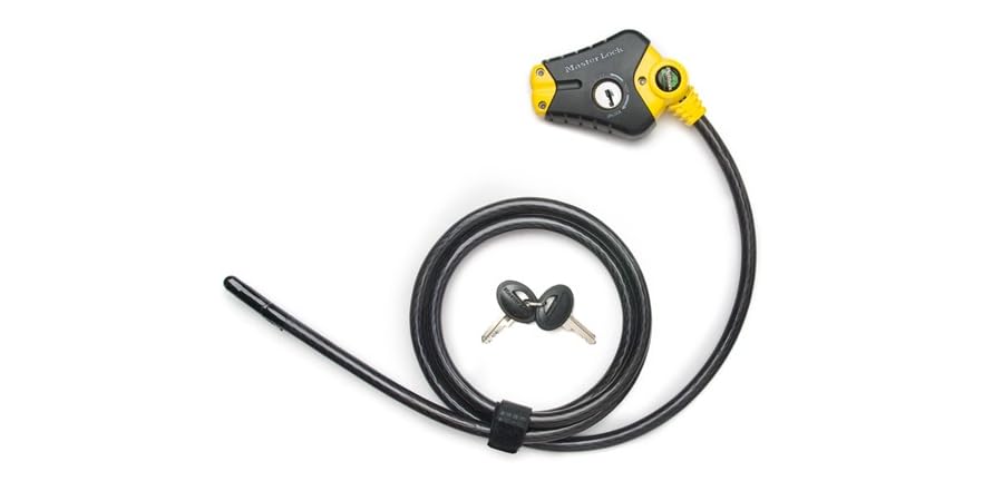 Master Lock Python Adjustable Locking Cable, 6-Foot