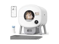 Fsitego Self Cleaning Cat Litter Box: 76L Extra Large