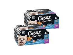 2PK Cesar Loaf in Sauce Wet Dog Food Rotisserie Chicken
