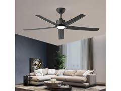 ocioc 52 inch Black Ceiling Fan