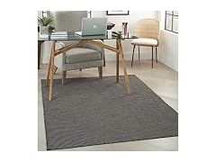 Nourison Positano Charcoal 4x6 Rug