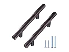 30 Pack Bronze Solid Cabinet Handles