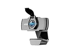 AOGE Webcam with Microphone,1080P Computer