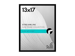 Americanflat 13x17 Picture Frame- Black