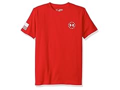 UA Youth WWP Freedom Flag Tee, 2 Colors