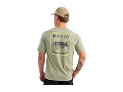 HUK Men's Short Sleeve Tee Seagrass (XX-Large)
