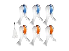 Whale-Shaped Beach Towel Clips 6Pk