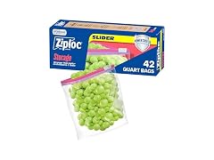 Ziploc Quart Slider Storage Bags 42ct