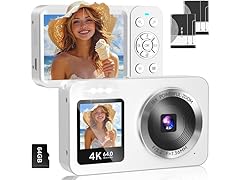 4K 64MP UHD Dual Screens Camera