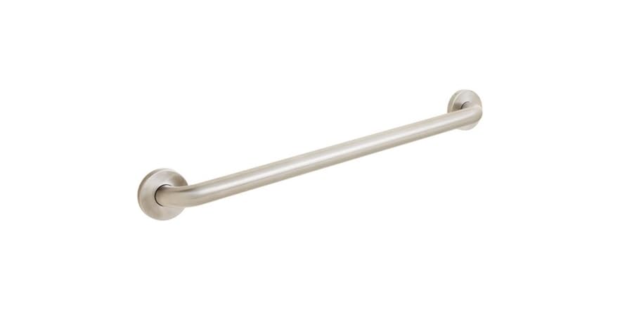 Brushed Nickel Grab Bar