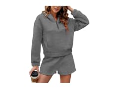 FKEEP Women's (M) Womens 2 Piece Sweatsuit Outfits