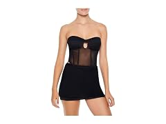 Forever 21  (L) Mesh Sweetheart Tube Top