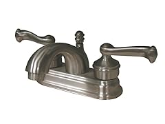 Lavatory Faucet w/ Pop-up, Satin Nickel