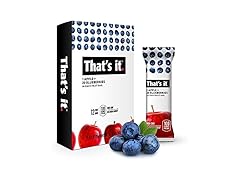 12PK That's it. Apple + Blueberry 100% Natural Fruit