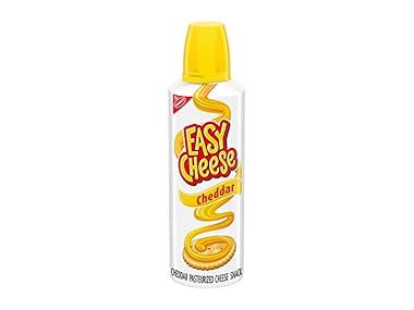 $2.99, Was $5.24, 42% Off! Easy Cheese Cheddar Cheese Snack, 8 oz dealfomo